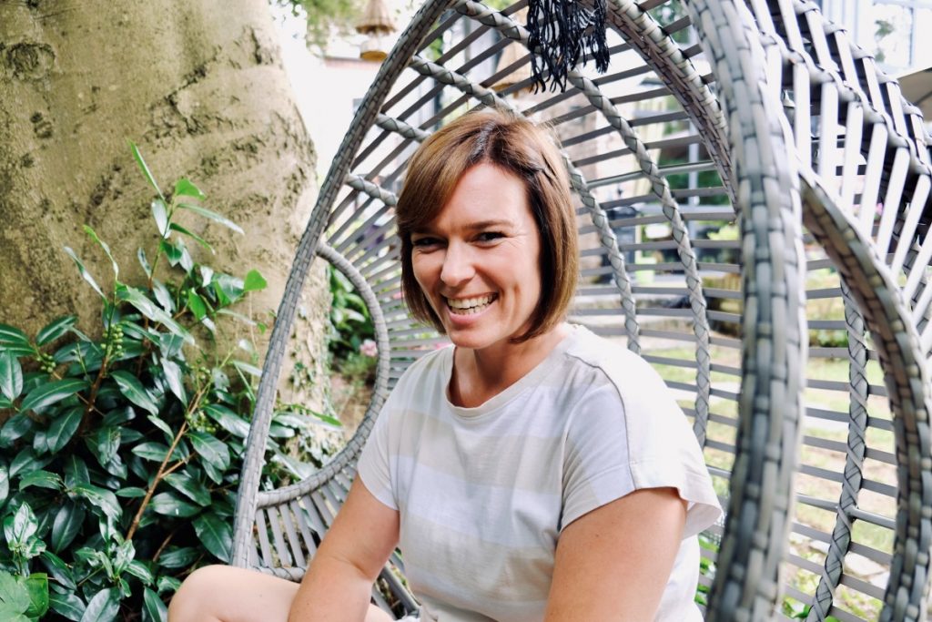 Sarah Edelmann vor dem Burnout